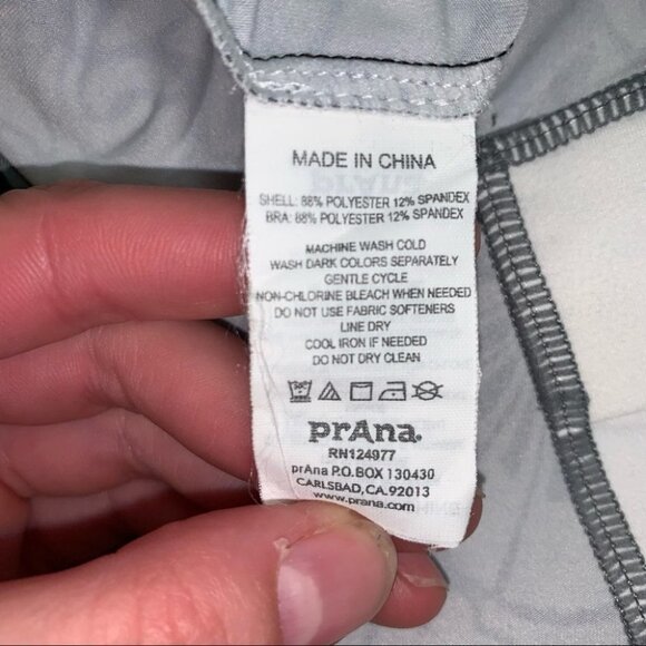 Prana Dress Size Small Dark Brown Sage Green Teal Long Sleeve Flowy "Holly"‎ - Picture 9 of 11